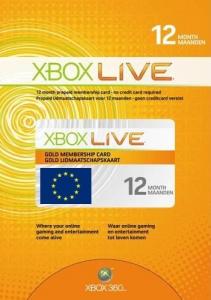 XBOX Live Gold 12 Luni EU Prepaid