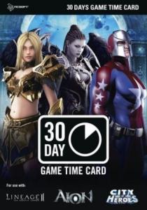 NC Soft 30 Days Time Card PC