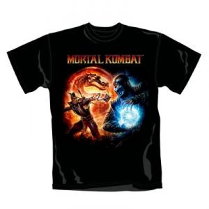 Tricou Oficial Mortal Kombat Cover