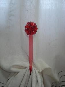 Magneti decorativi - cristale rosii