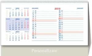 Calendar de birou Triptic 2013