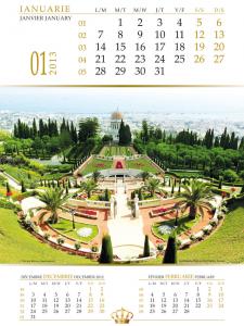 Calendar de perete Royal 2013