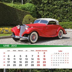 Calendar de perete Auto 2013