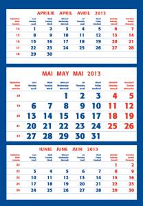 Calendar Triptic 2013 - EGO