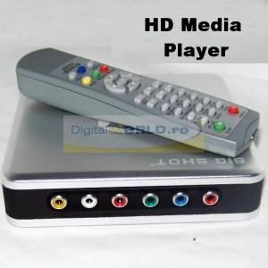 HD Media Player BigShot: filme, muzica, poze, direct pe televizor