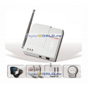 Alarma wireless de locuinta cu apelator telefonic, WG-007JX