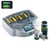 Incarcator inteligent rapid pentru baterii alcaline si acumulatoare AA, AAA, C, D, 9V, tehnologie revolutionara re-incarcare si refacere baterii alkaline consumate