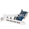 Placa PCI USB 4 porturi