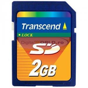 Card memorie SD Secure Digital 2GB Transcend