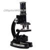 Microscop optic 33 piese, 100x/300x/600x, cu iluminare, EastCoLight 2133-5999