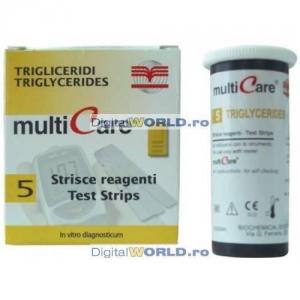 Teste trigliceride (cutie 5 buc.) pentru aparat Multicare
