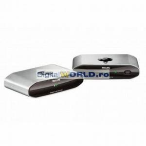 Sender video wireless  (transmitator audio-video, radio link) cu senzor telecomanda, Philips SLV3220