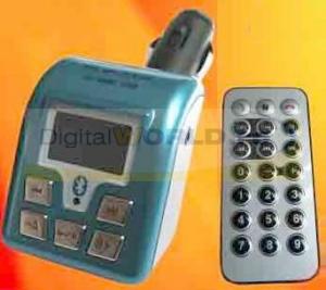 Car Kit Bluetooth cu Display LCD, Modulator FM si telecomanda, BF805
