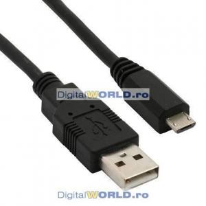 Cablu USB - Micro USB 1.8m pentru telefoane mobile