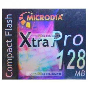 Card memorie Compact Flash CF 128MB High Speed, Microdia XtraPRO 266x