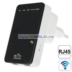 Repetor / Repeater / Extender / Router Access Point / Bridge Wireless Wi-Fi WiFi