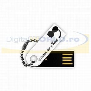 Pen Drive (Flash Disk)  Silicon Power, 4GB Touch 820, alb-6107