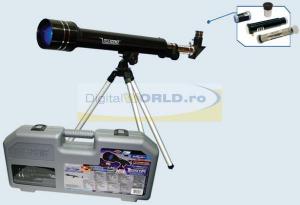 Telescop astronomic si terestru 50mm, TeleScience 375