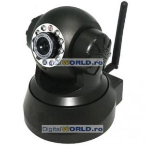 Camera IP wireless pan/tilt motorizata, cu miscare in plan orizontal si vertical, S2802W