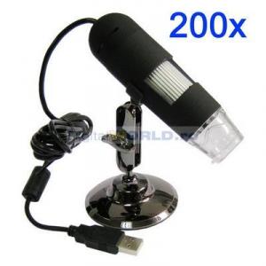 Microscop electronic 200x, cu camera foto - video si interfata USB
