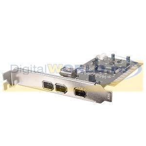 Placa PCI - FireWire, cu BONUS cablu FireWire 6-4