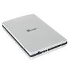 Cutie hdd notebook 2,5 inch  usb 2.0, aluminiu cu functie backup,