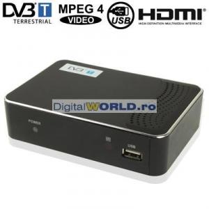 Media Player Full HD cu Tuner TV digital DVB-T, Full HD H.264 MPEG4