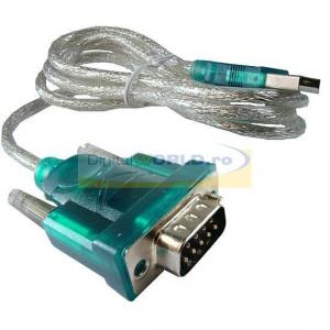Cablu Adaptor de la USB la port serial RS232