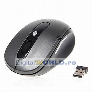 Mouse optic Wireless 2.4GHz, cu 6 butoane