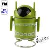 Mini-boxa robot android, cu radio fm,