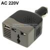 Invertor auto 12V - 220V 100W pentru laptop, TV, DVD