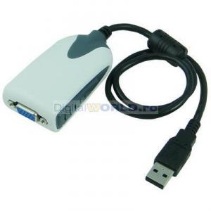 Placa video externa cu Adaptor USB - VGA