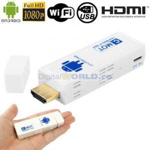 Media Player mini Stick ANDROID 4.04, Full HD, Smart TV Box, micro-calculator, retea wireless Wi-Fi, HDMI, gama PREMIUM