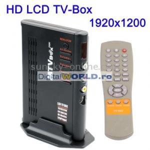 TV tuner BOX EXTERN LCD TV-BOX, full HD 1920x1200, gama PREMIUM