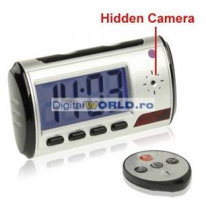 Camera video spion (ceas digital de masa) cu detectie de miscare