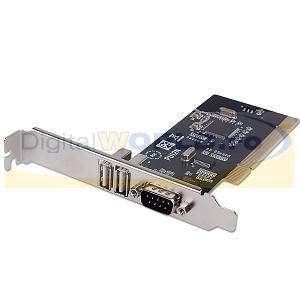 Placa PCI - COMBO 2 porturi USB si 1 port Serial RS232-5895