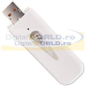 Adaptor USB - wireless 802.11g, alb