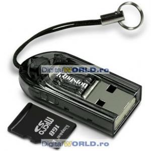 Reader/Writer carduri, cititor miniatura memorii micro-SD, T-Flash