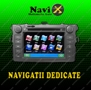 Navigatie TOYOTA COROLLA Navi-X GPS - DVD - CARKIT BT - USB