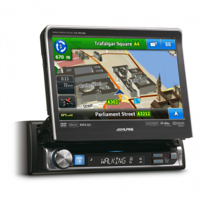 DVD Auto Alpine IVA-D511RB TouchScreen 7 inch Cu Conexiune USB