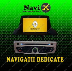 Navigatie RENAULT FLUENCE Navi-X GPS - DVD - CARKIT BT - USB