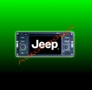 GPS Jeep Grand Cherokee-Wrangler Navigatie DVD / TV/ BT