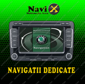 Navigatie SKODA Navi-X GPS - DVD - CARKIT BT - USB