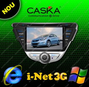 Navigatie HYUNDAI ELANTRA 2012 CASKA GPS - DVD - Carkit - Intern