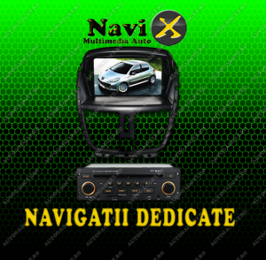 Navigatie PEUGEOT 207 Navi-X GPS - DVD - CARKIT BT - USB