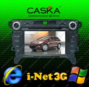 Navigatie MAZDA CX-7 CASKA GPS - DVD - Carkit - Internet