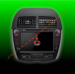 GPS Mitsubishi ASX Navigatie DVD / TV / CarKit Bluetooth