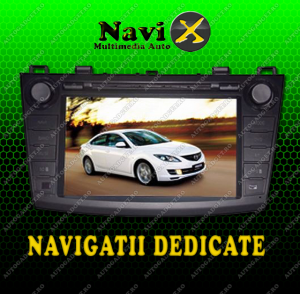 Navigatie MAZDA 3 2009+  Navi-X GPS - DVD - CARKIT BT - USB