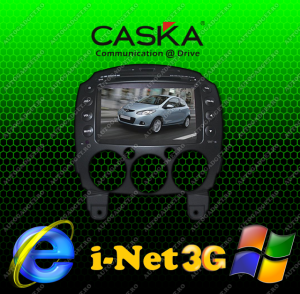 Navigatie MAZDA 2 CASKA GPS - DVD - Carkit - Internet