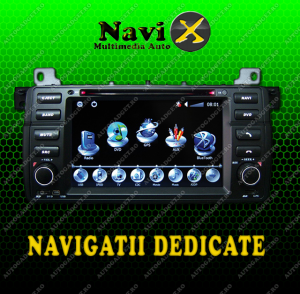 Navigatie BMW Seria 3 E46 Navi-X GPS - DVD - CARKIT BT - USB